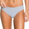 Swimsuits Roxy | Roxy Women'S Beach Classics Full Swimsuit Bottoms For Women Mood Indigo/Colif Stripes