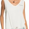 Shirts Roxy | Roxy Women'S Need A Wave A Tank Top For Women Snow White