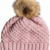 Hats Roxy | Roxy Women'S Blizzard Pom-Pom Beanie For Women