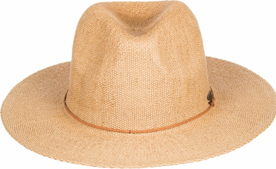 Hats Roxy | Roxy Women'S Early Sunset Straw Panama Hat For Women Natural