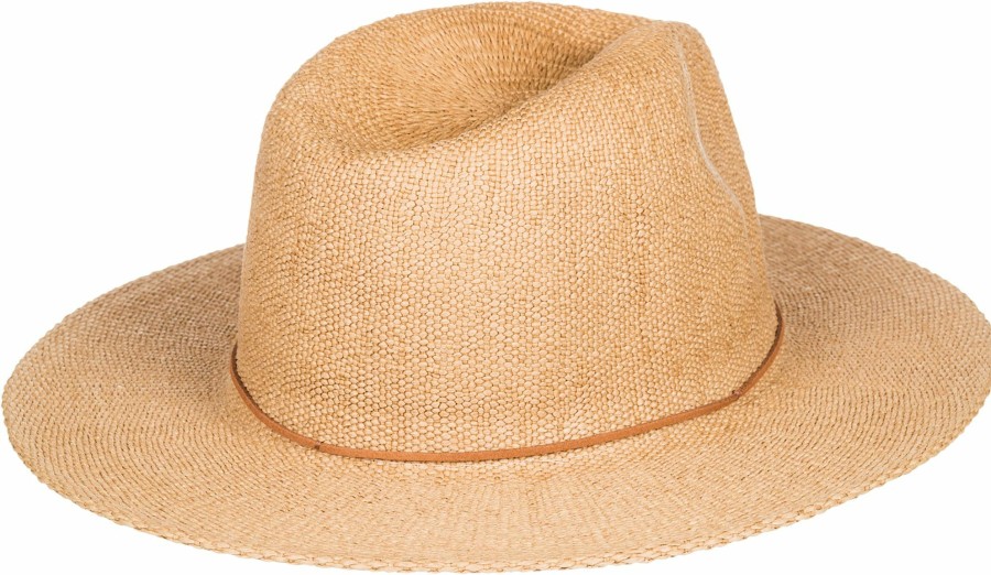 Hats Roxy | Roxy Women'S Early Sunset Straw Panama Hat For Women Natural