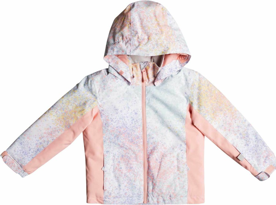 Jackets Roxy | Roxy Girls' Todd Snowy Tale Jacket For Girls'