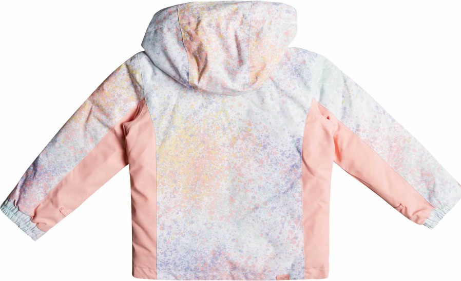 Jackets Roxy | Roxy Girls' Todd Snowy Tale Jacket For Girls'