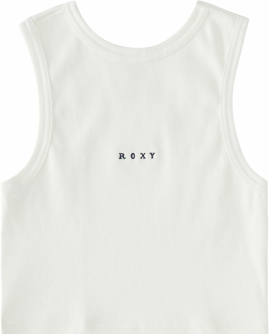 Shirts Roxy | Roxy Women'S Roxify Tank Top For Women Snow White