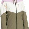 Jackets Roxy | Roxy Women'S Winter Haven Snow Jacket For Women Burnt Olive