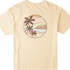 Shirts Roxy | Roxy Women'S Welcome To Paradise T-Shirt For Women Beige