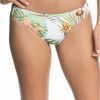 Swimsuits Roxy | Roxy Women'S Pt Beach Classics New Full Bikini Bottoms For Women Bright White Herbier