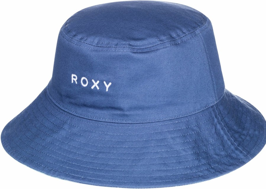 Hats Roxy | Roxy Women'S Aloha Sunshine Reversible Bucket Hat For Women