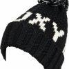 Hats Roxy | Roxy Women'S Tonic Pom-Pom Beanie For Women True Black