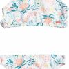 Swimsuits Roxy | Roxy Girls' Color Garden Crop Swimsuit Set For Girls' Bright White