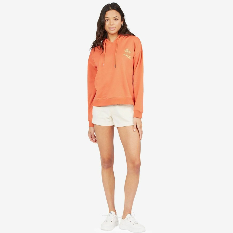 Sweatshirts Roxy | Roxy Women'S Quick Dip Pullover Hoodie For Women Ginger