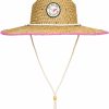 Hats Roxy | Roxy Women'S Coffee Blues Straw Hat For Women Natural