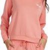 Sweatshirts Roxy | Roxy Women'S Surfing By Moonlight Crewneck For Women Lantana