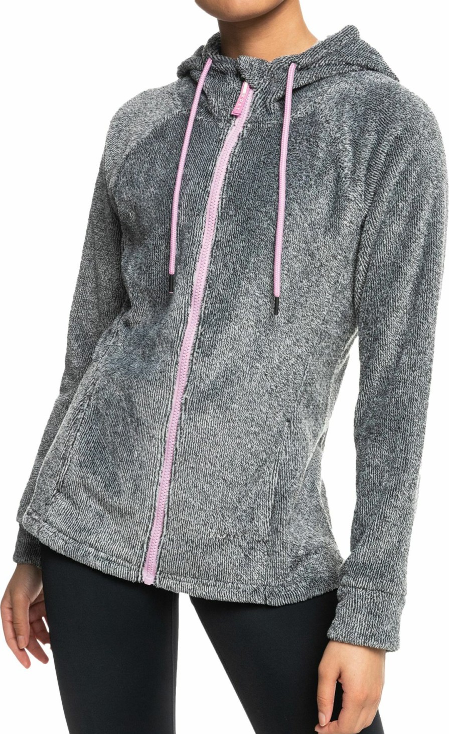 Jackets Roxy | Roxy Women'S Samba Mamba Zip-Up Fleece Jacket For Women