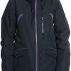 Jackets Roxy | Roxy Women'S Sated Warmlink Snow Jacket For Women True Black