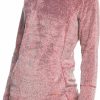 Sweatshirts Roxy | Roxy Women'S Invisible Sun Fleece Jacket For Women Tibetan Red