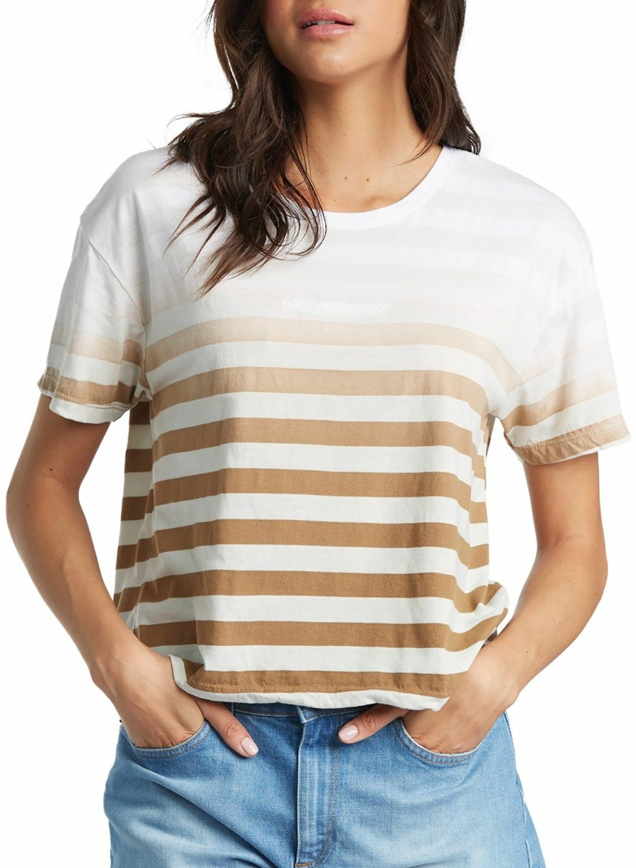 Shirts Roxy | Roxy Women'S Simplicity T-Shirt For Women Sunburn