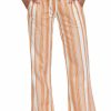 Pants Roxy | Roxy Women'S Oceanside Flare Beach Pants For Women