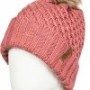 Hats Roxy | Roxy Women'S Blizzard Beanie For Women Dusty Rose