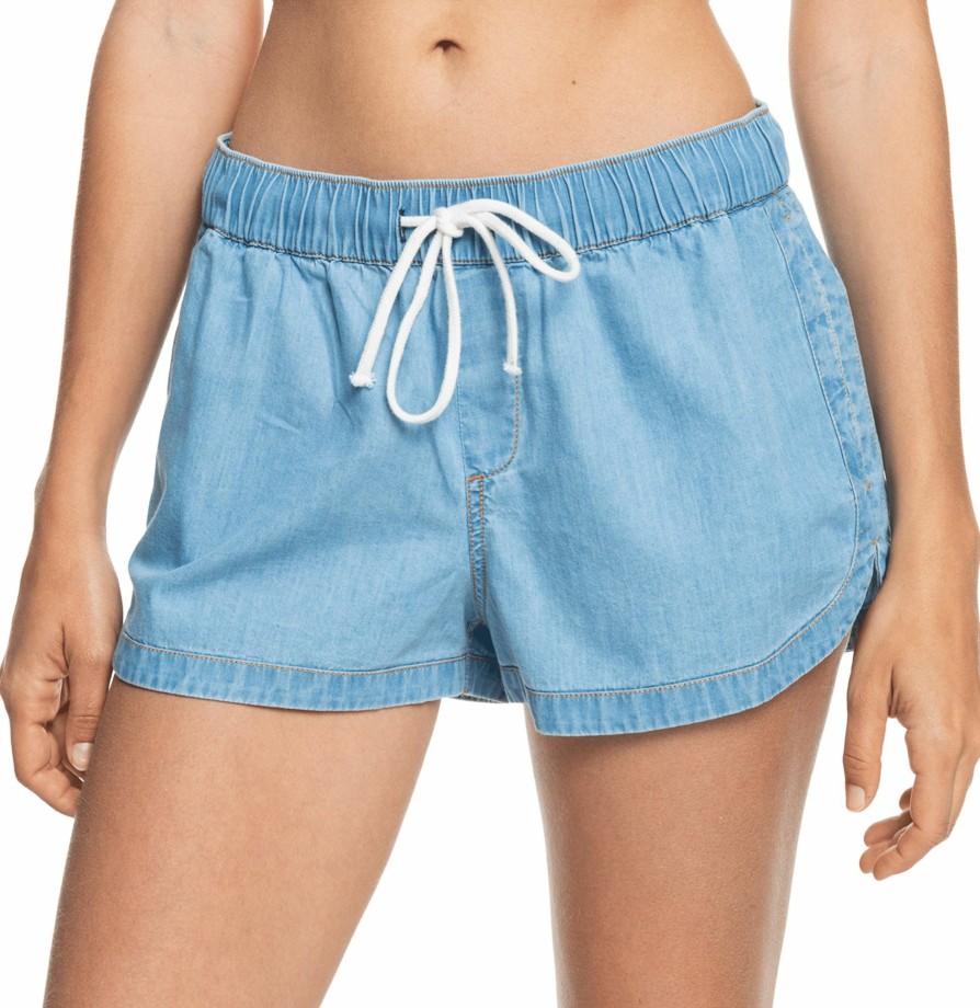 Shorts Roxy | Roxy Women'S Impossible Love Denim Shorts For Women