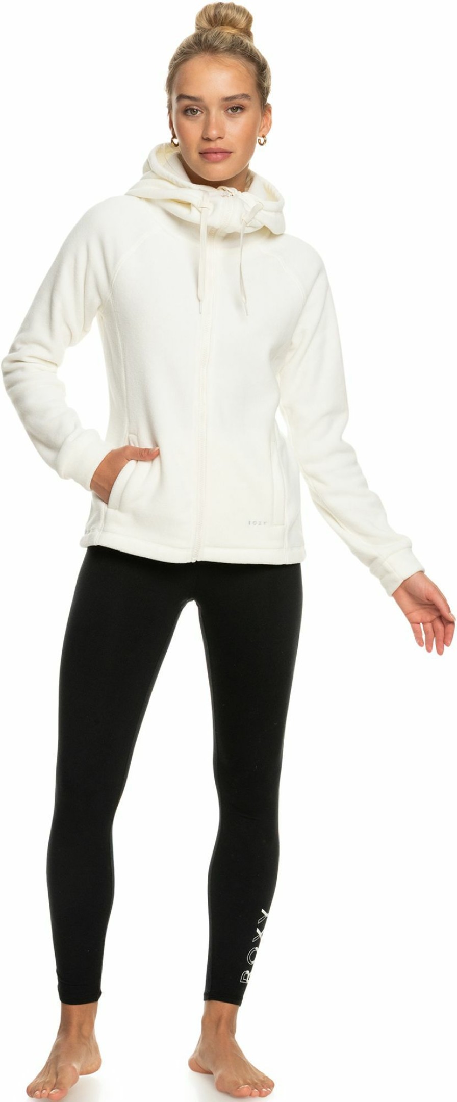 Sweatshirts Roxy | Roxy Women'S Keeping Me Alive Full-Zip Fleece Jacket For Women