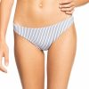 Swimsuits Roxy | Roxy Woman'S Coastal Escape Bikini Bottoms For Women Bijou Blue