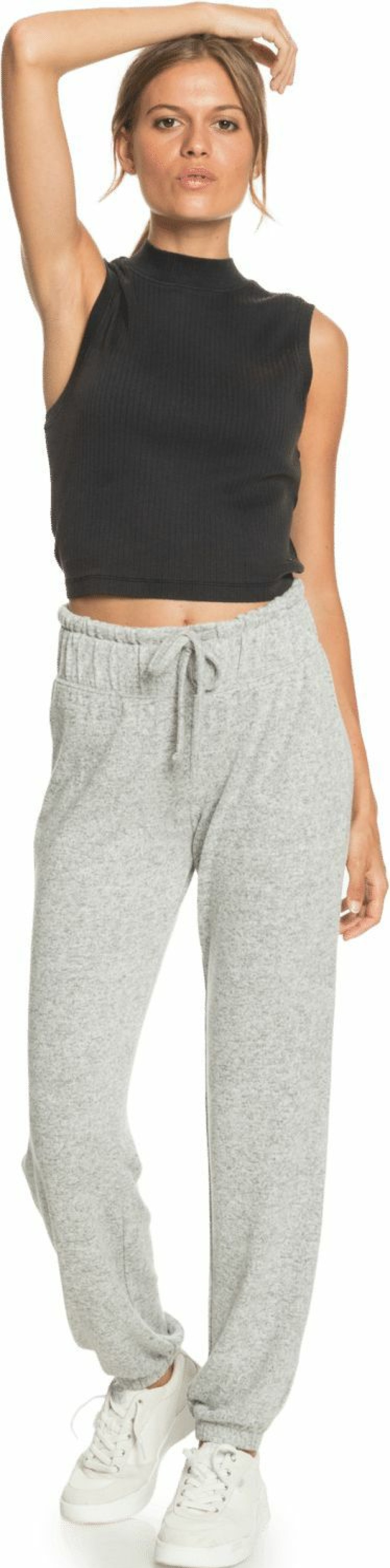 Pants Roxy | Roxy Women'S Super Chill Jogger Pants For Women Heritage Heather