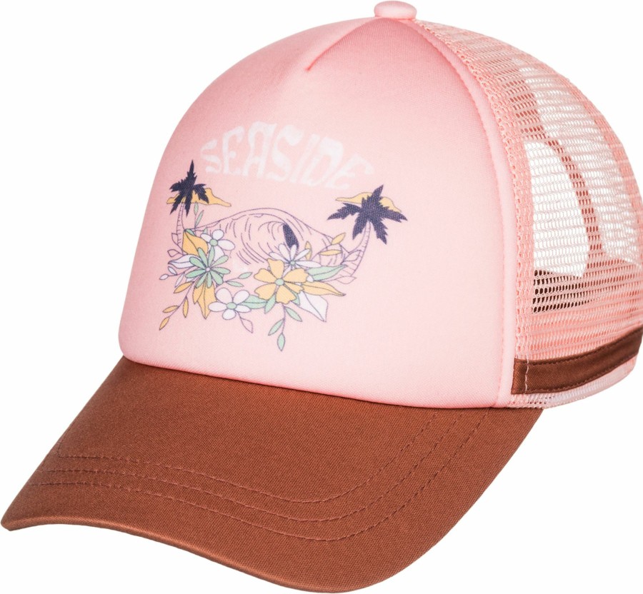 Hats Roxy | Roxy Women'S Dig This Trucker Hat For Women Blossom