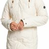 Jackets Roxy | Roxy Women'S Ellie Warmlink Waterproof Jacket For Women Parchment